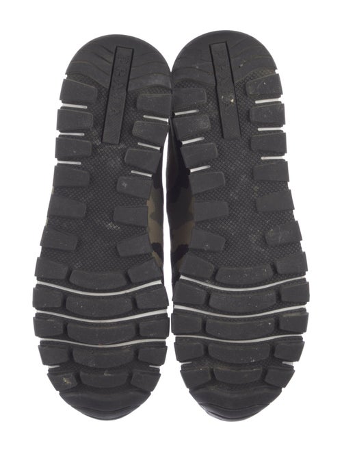 Prada Camouflage Print Sock Sneakers