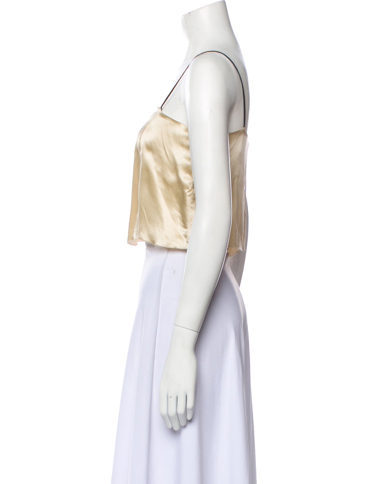 Prada 2023 Silk Crop Top