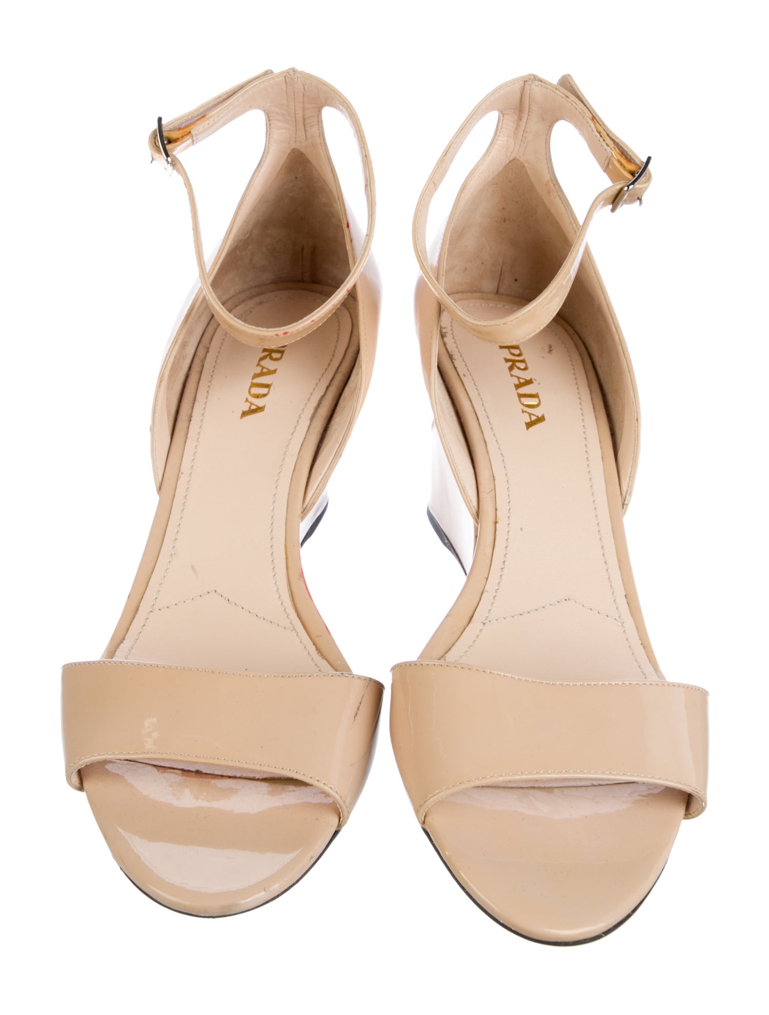 Prada Patent Leather D'Orsay Pumps