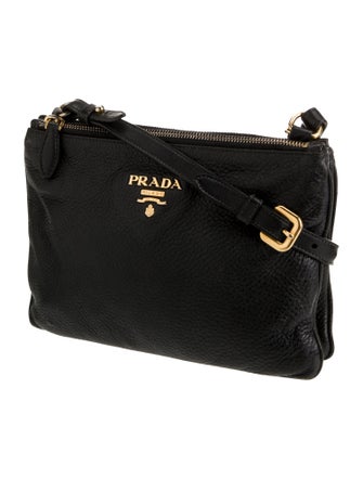 Prada Leather Messenger Bag