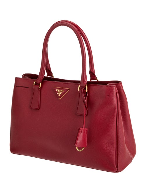 Prada Enameled Metal Triangle Gardener's