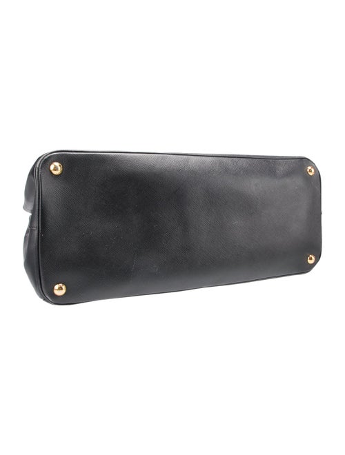 Prada Saffiano Leather Galleria Double Zip XL