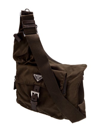 Prada Tessuto Nylon Messenger Bag