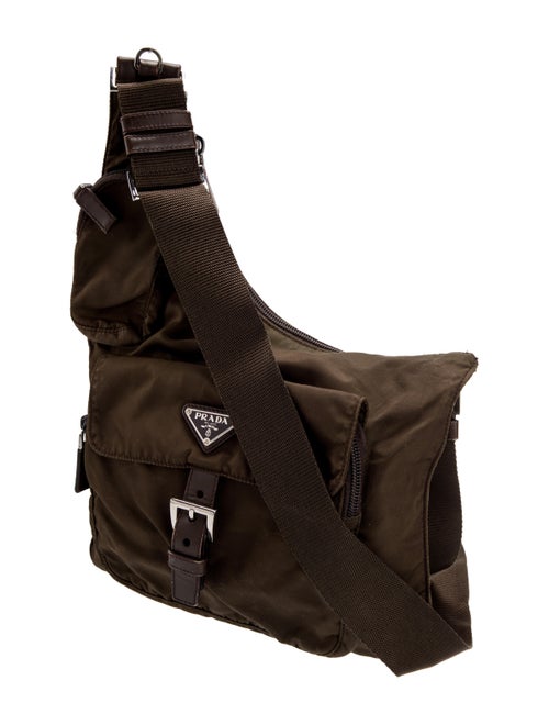 Prada Tessuto Nylon Messenger Bag