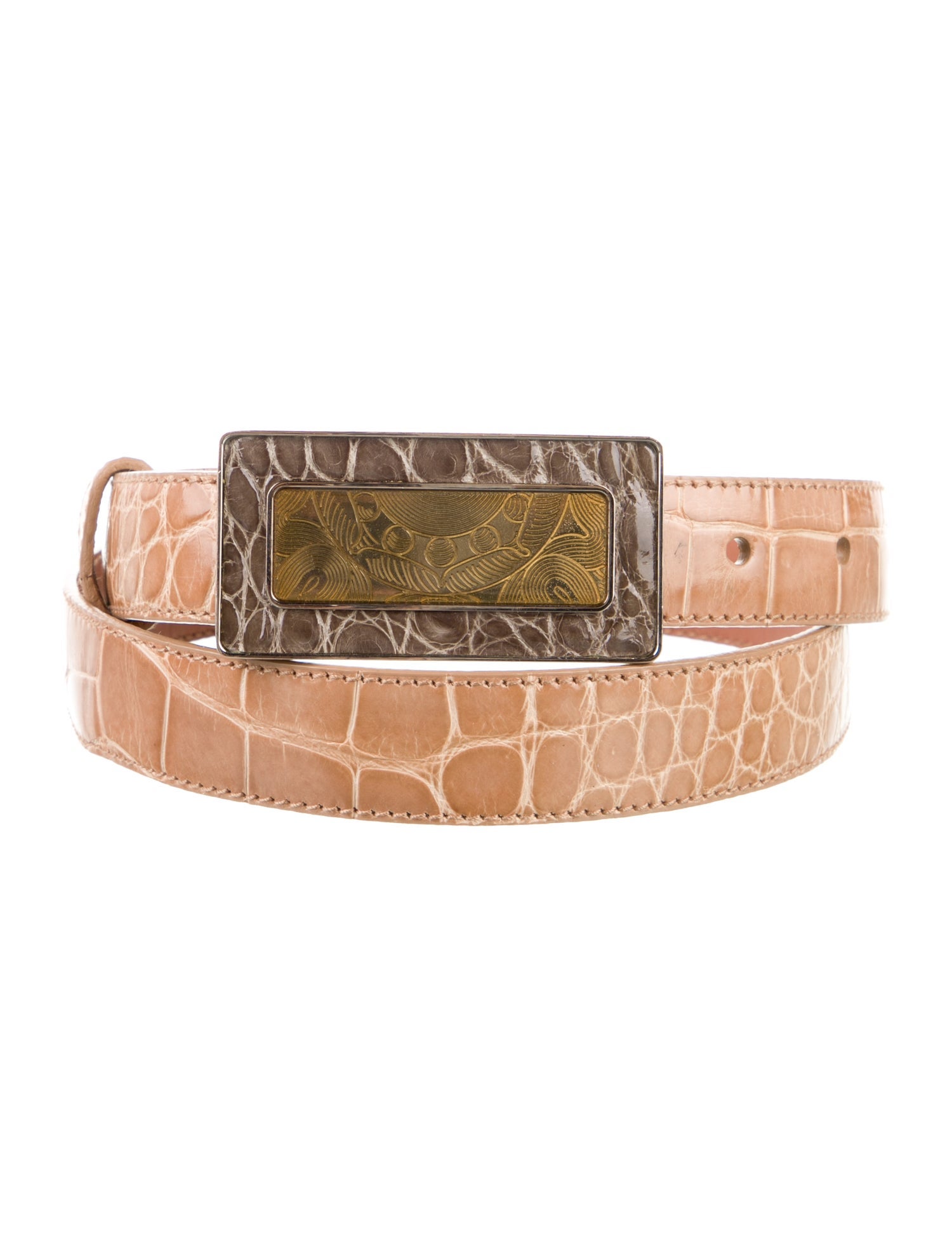 Prada Alligator Belt