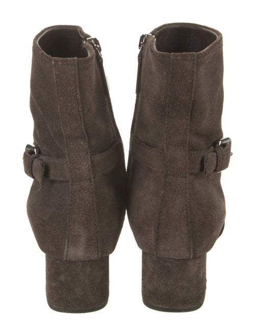 Prada Suede Moto Boots
