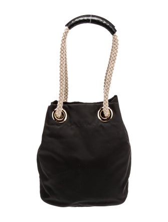 Prada Enameled Metal Triangle Re-Nylon Mariner Small