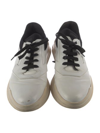 Prada Patent Leather Printed Sneakers