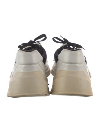 Prada Patent Leather Printed Sneakers