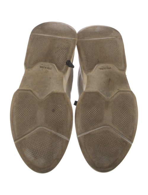 Prada Patent Leather Printed Sneakers