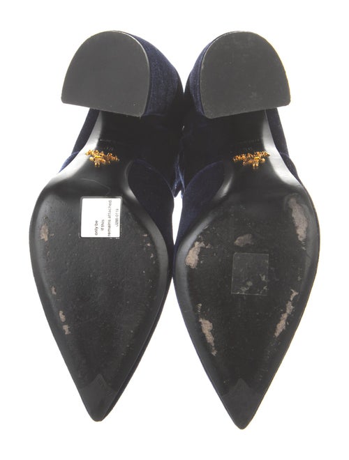 Prada Velvet Sock Boots