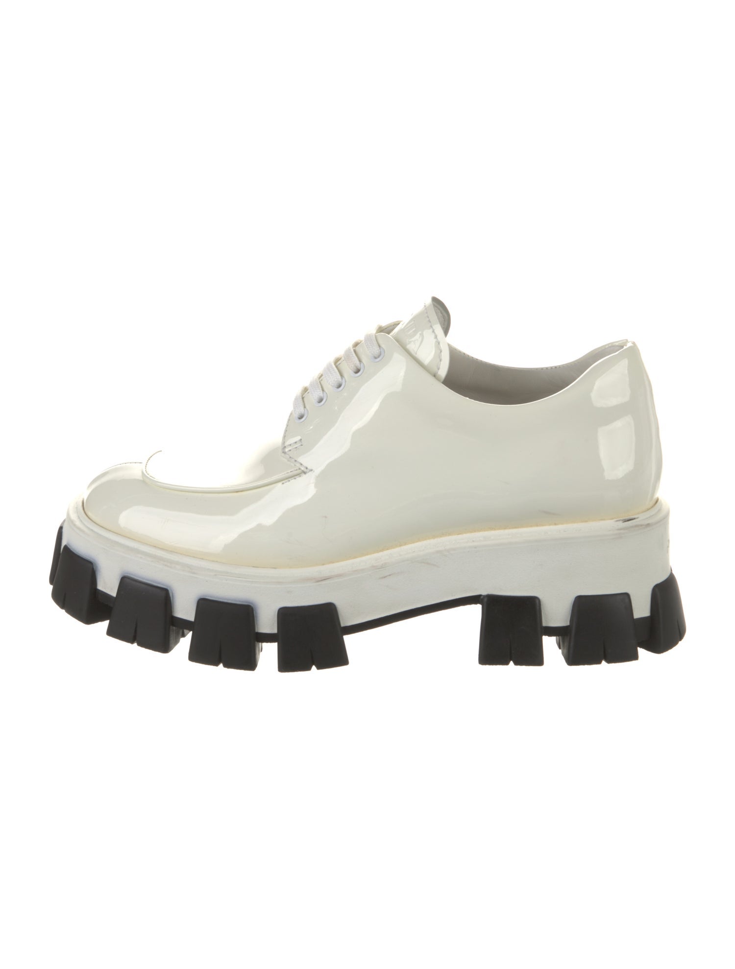 Prada Patent Leather Oxfords