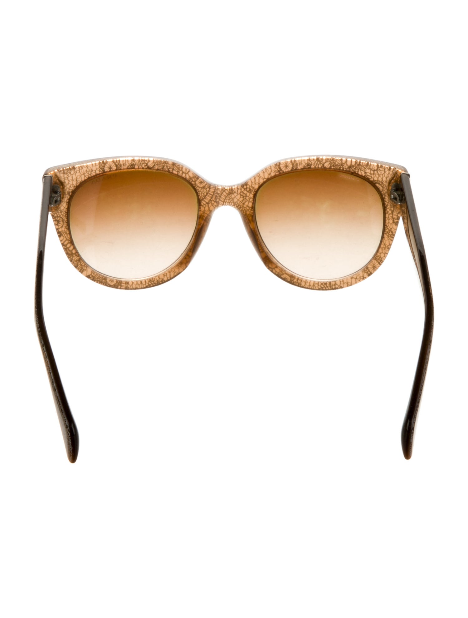 Prada Cat-Eye Tinted Sunglasses