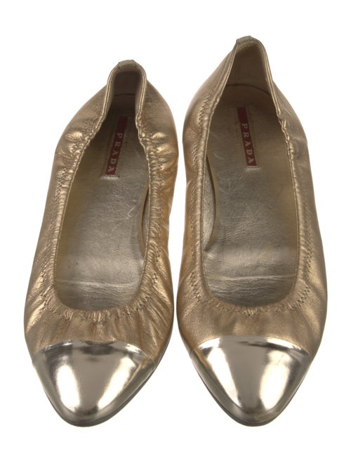 Prada Sport Leather Flats