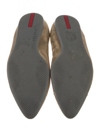 Prada Sport Leather Flats