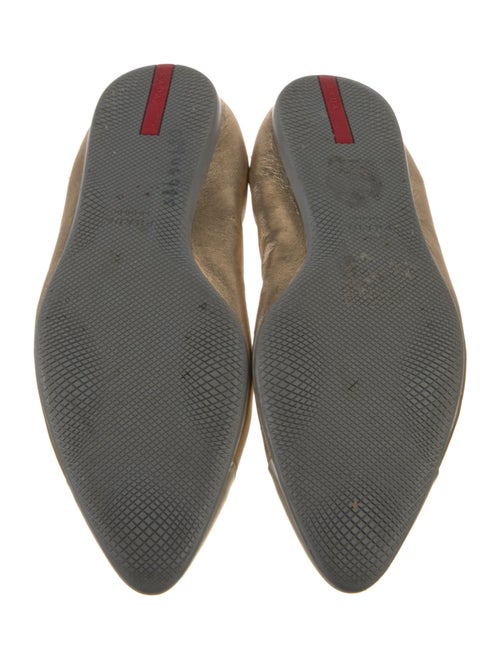 Prada Sport Leather Flats