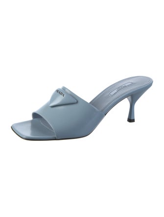 Prada Leather Slides