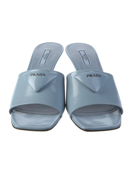 Prada Leather Slides