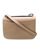 Prada Leather Emblème Leather Shoulder Bag