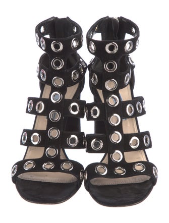 Prada Suede Gladiator Sandals