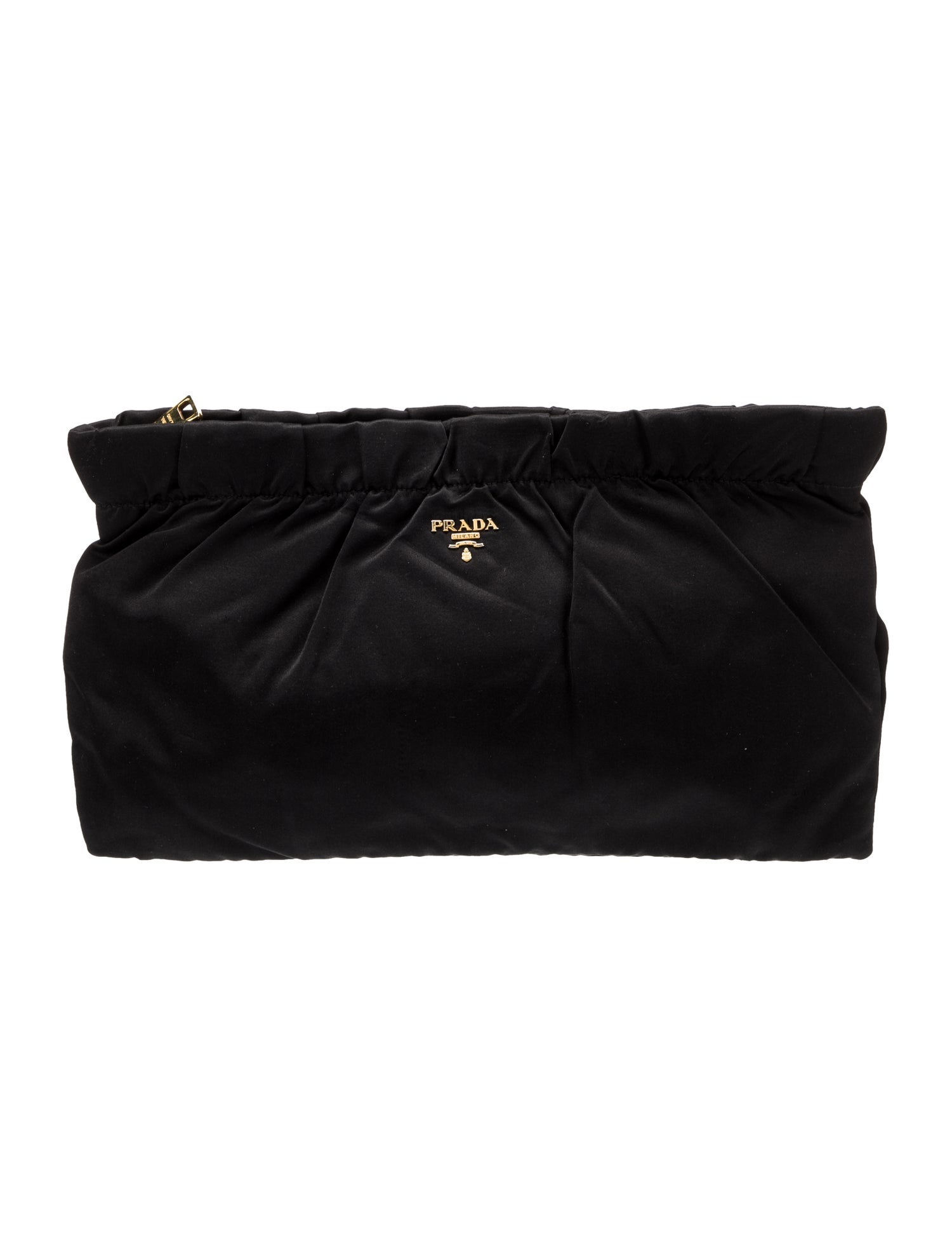 Prada Satin Evening Bag Large