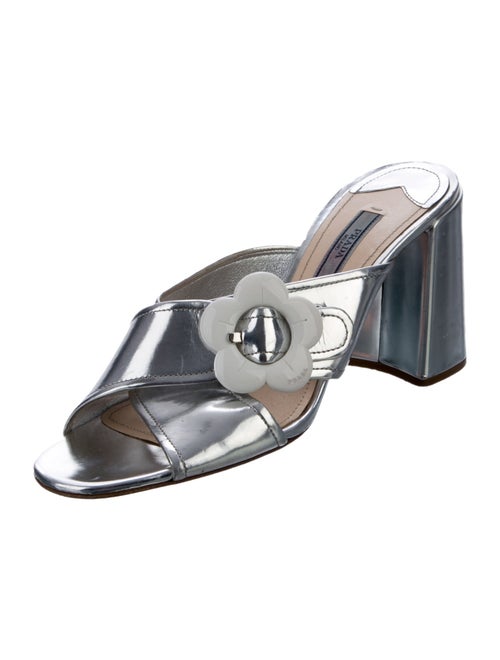 Prada Leather Slides