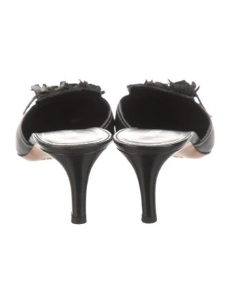 Prada Leather Mules