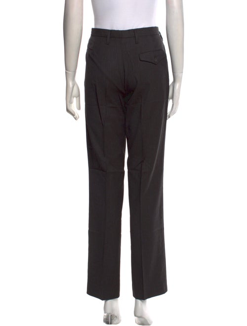 Prada Virgin Wool Straight Leg Pants