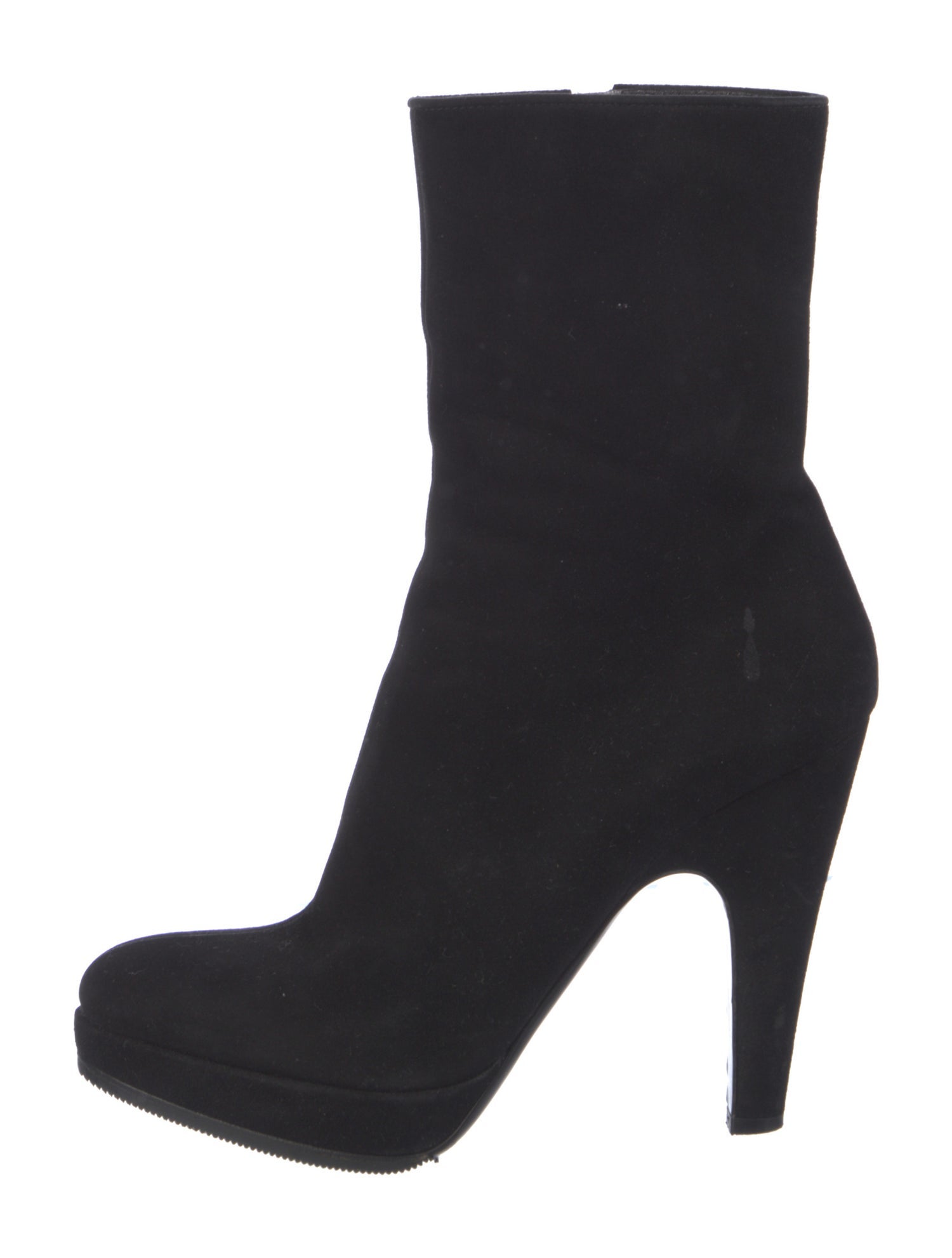 Prada Suede Sock Boots