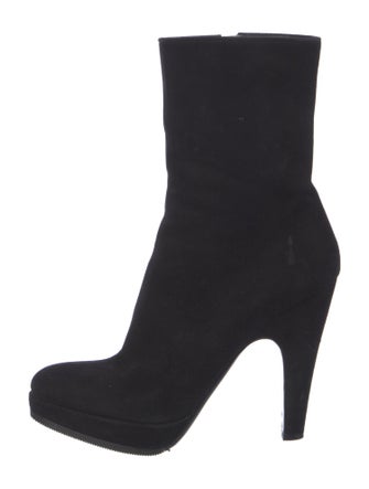 Prada Suede Sock Boots