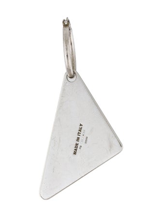 Prada Symbole Single Pendant Drop Earring