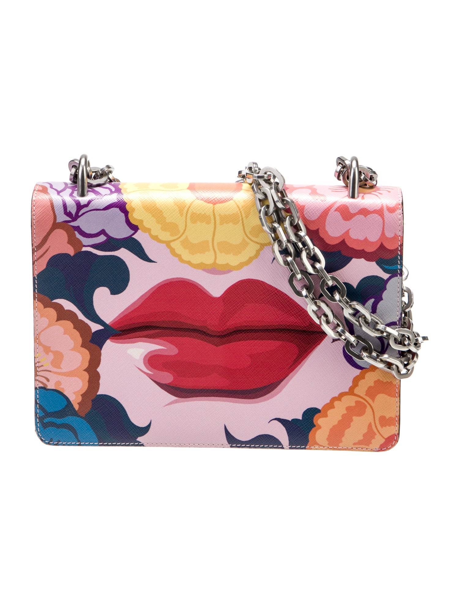 Prada Saffiano Lux Leather Minaudière