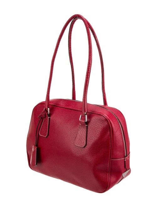 Prada Saffiano Leather Bauletto