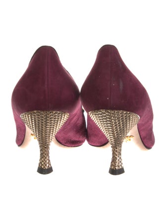 Prada Suede Pumps