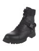 Prada Leather Combat Boots