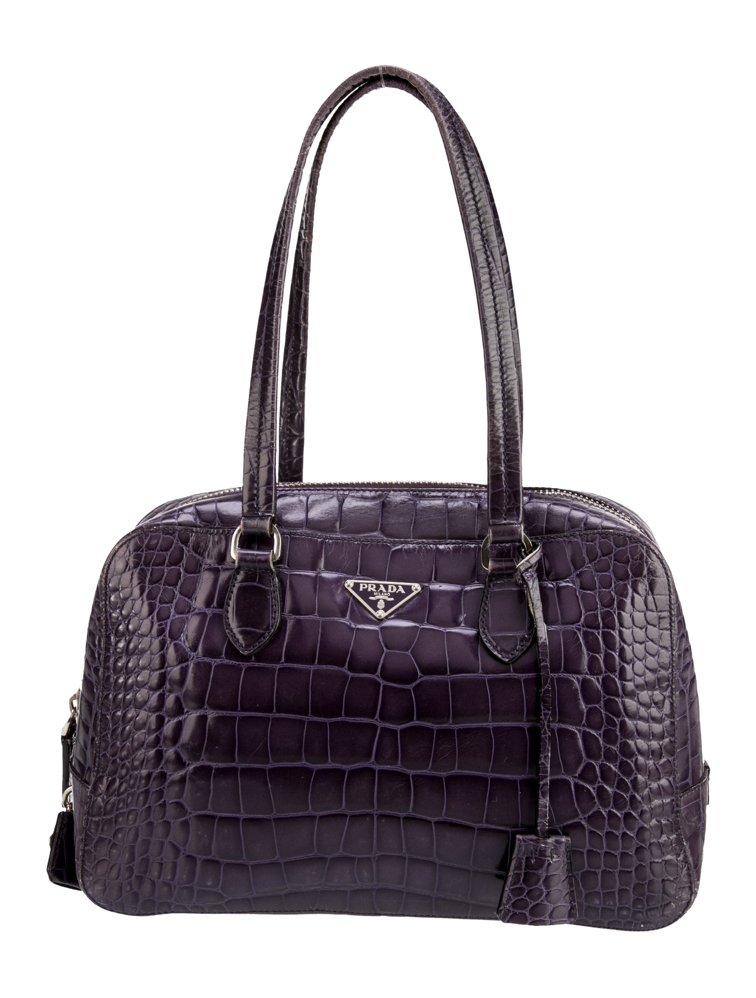 Prada Leather Bauletto Medium