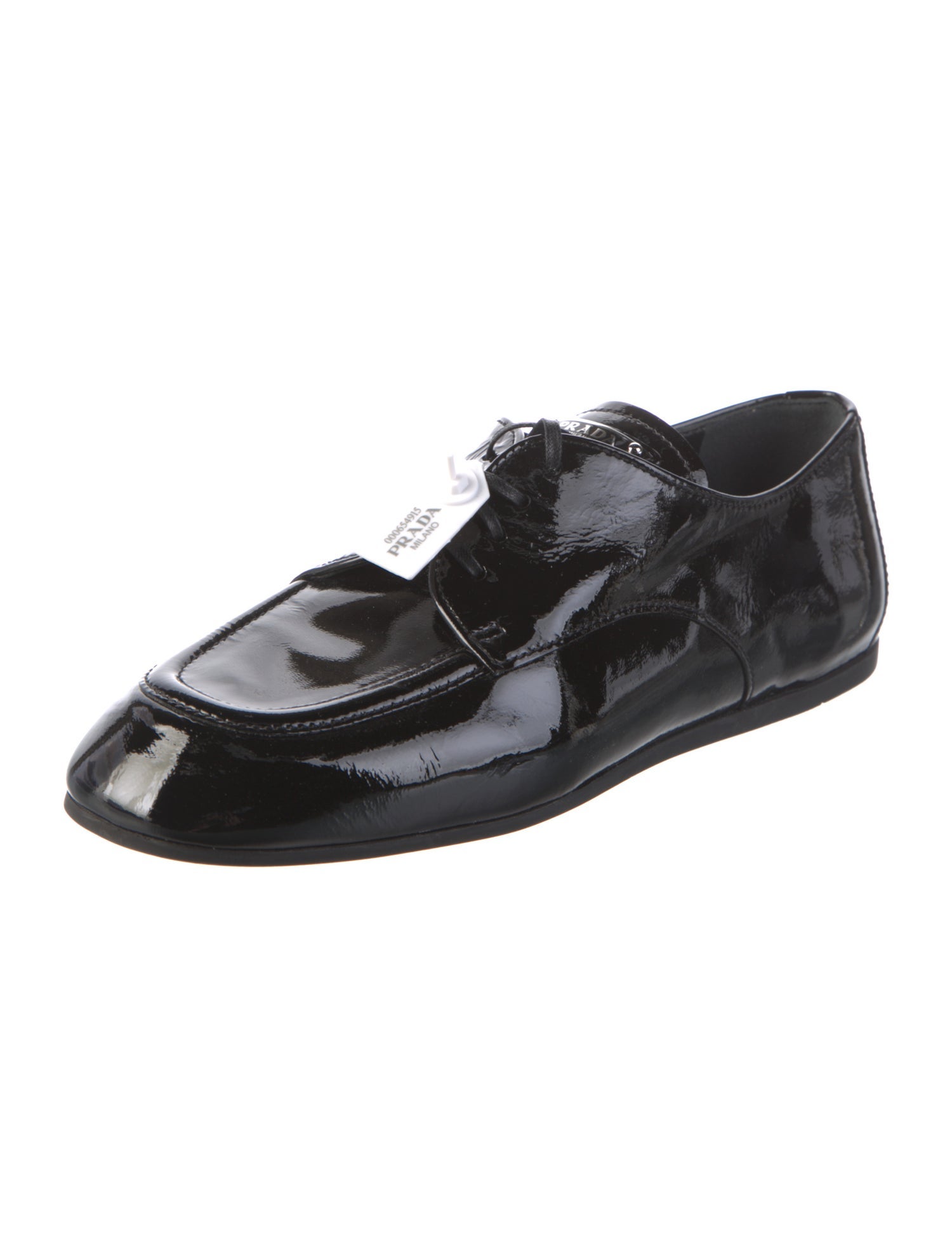 Prada Patent Leather Oxfords