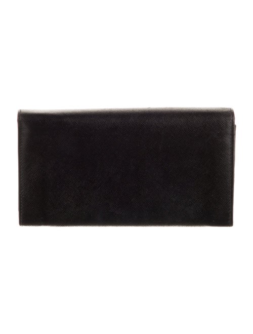 Prada Saffiano Lux Leather Continental Wallet