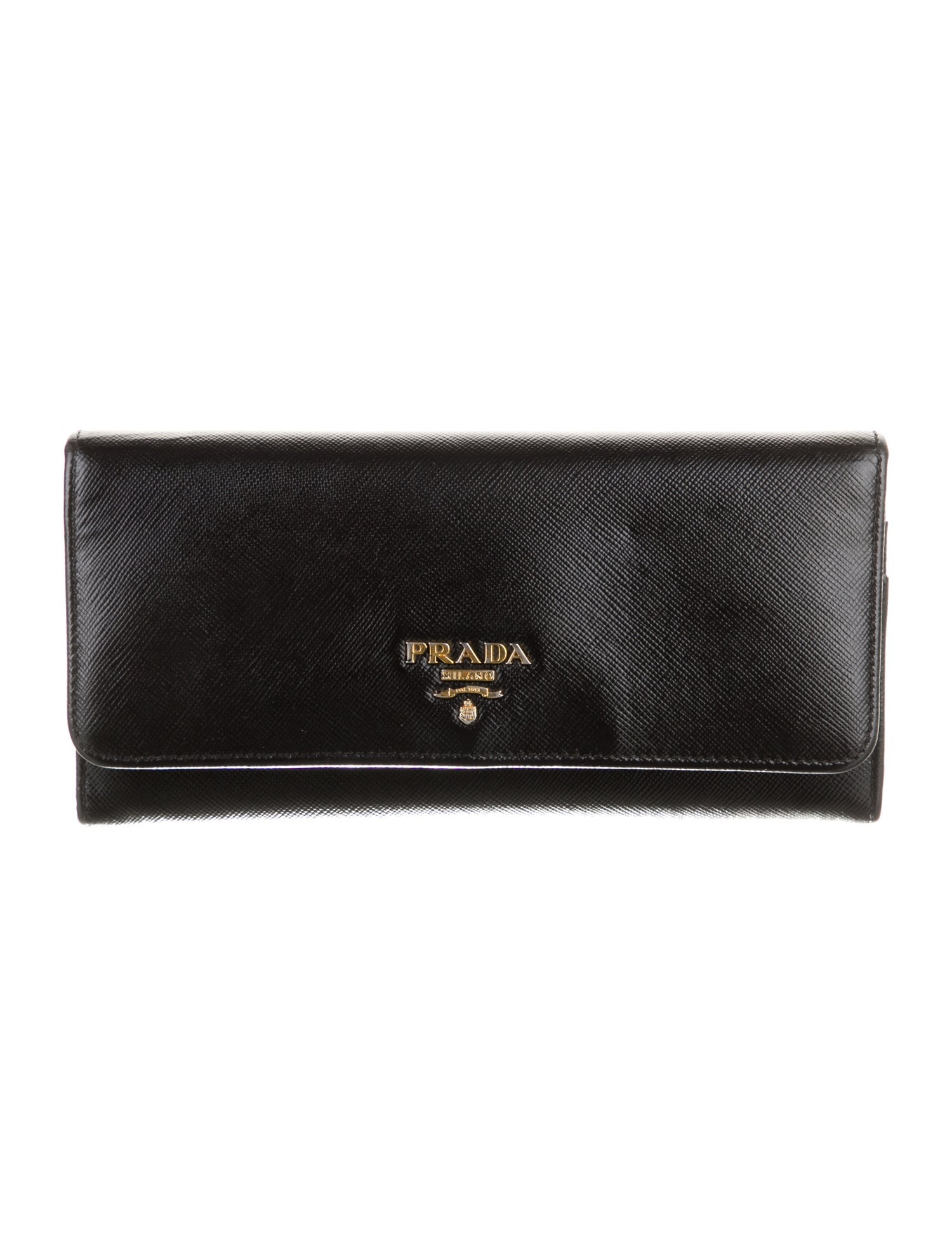 Prada Saffiano Leather Continental Wallet