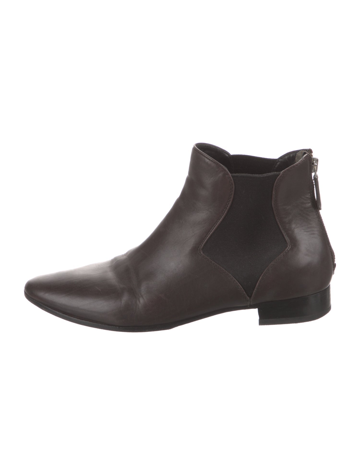 Prada Leather Chelsea Boots