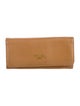 Prada Leather Continental Wallet
