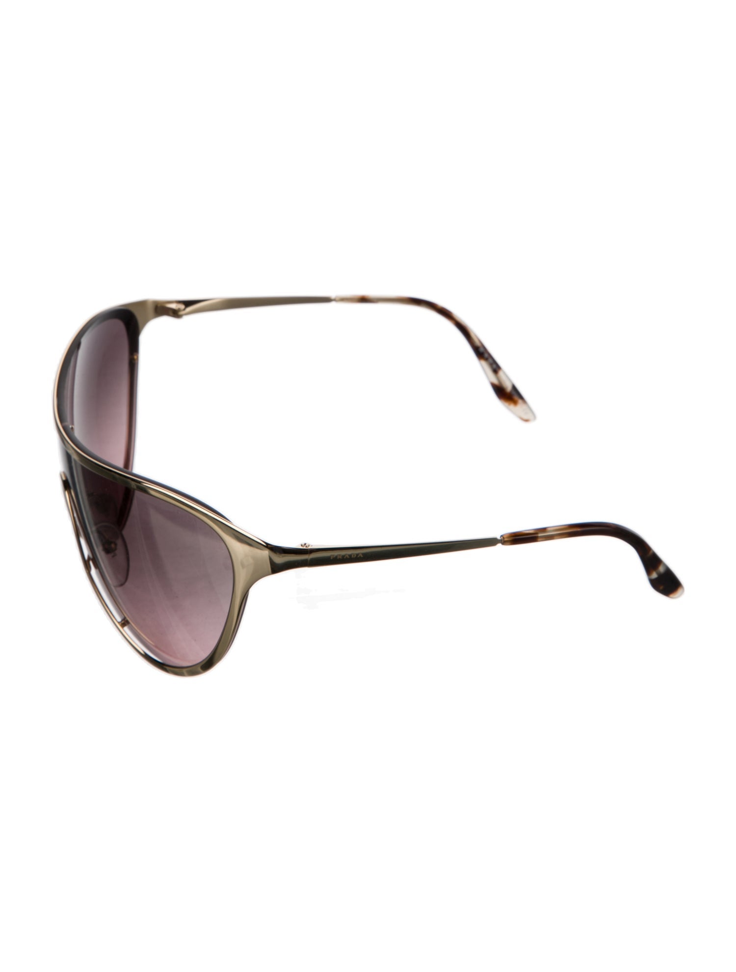 Prada Shield Gradient Sunglasses