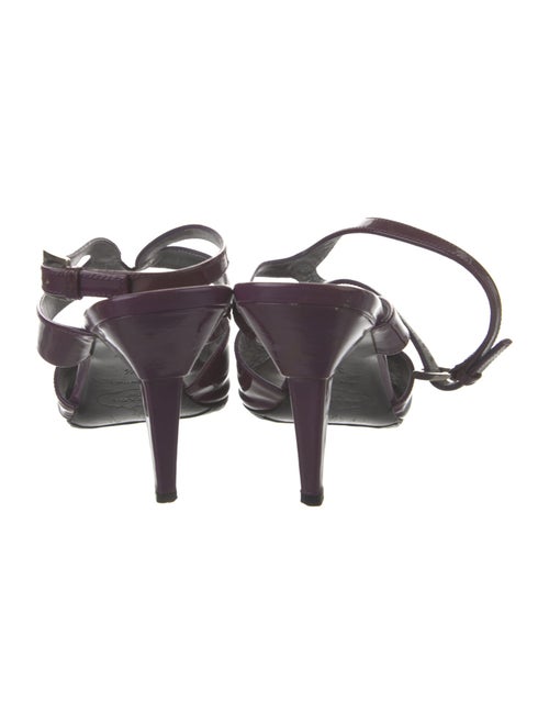 Prada Patent Leather Slingback Pumps