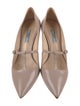 Prada Leather T-Strap Pumps