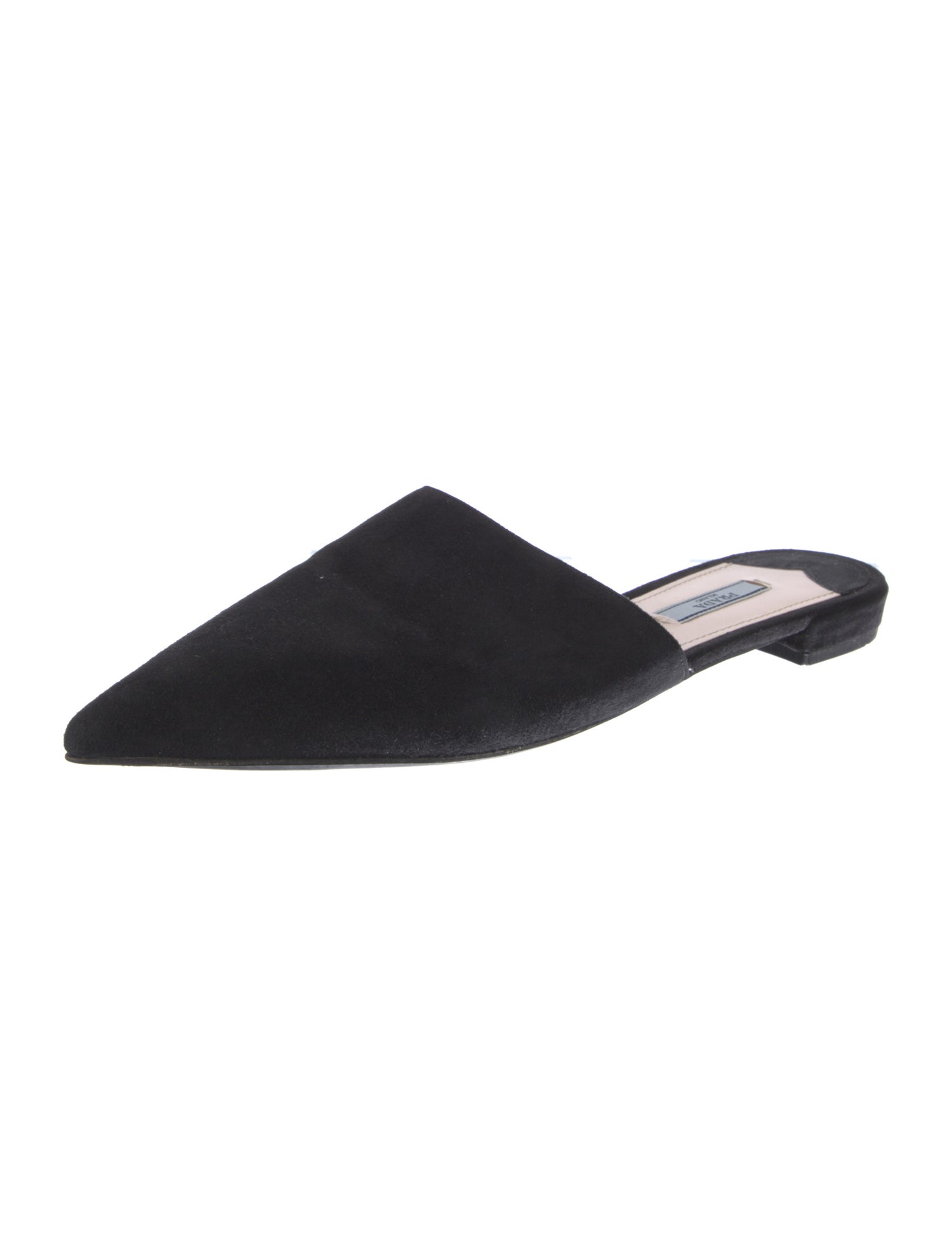Prada Suede Mules