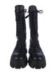 Prada Leather Combat Boots