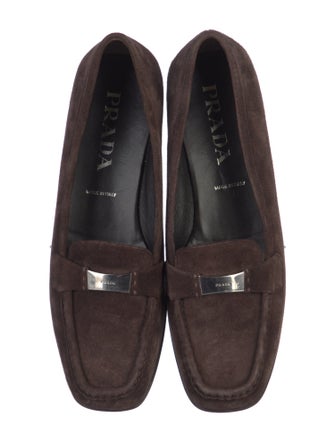Prada Suede Loafers