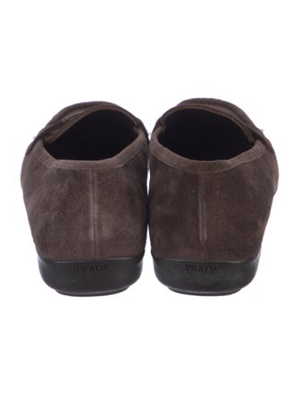 Prada Suede Loafers