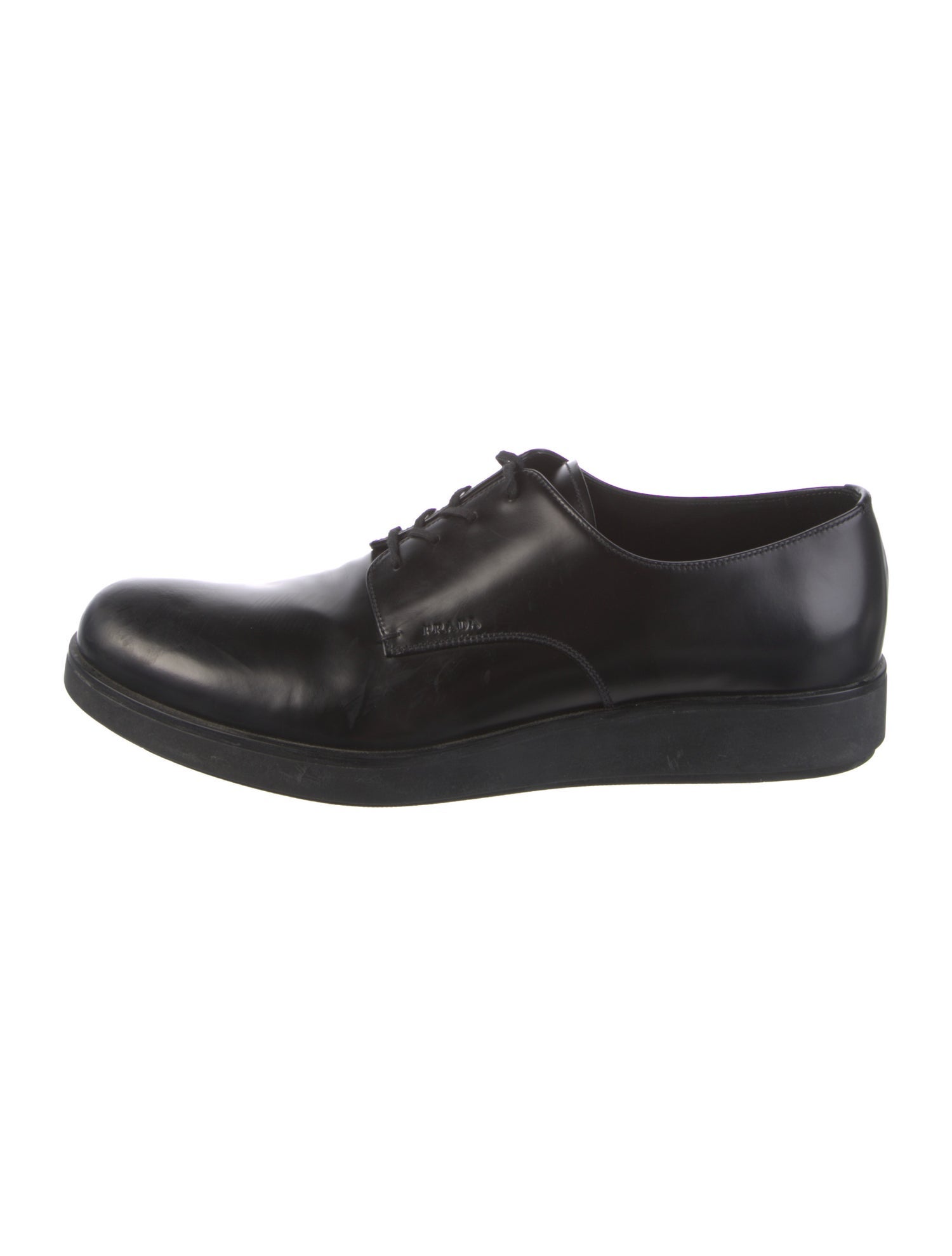 Prada Leather Derby Shoes