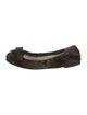 Prada Ponyhair Camouflage Print Flats